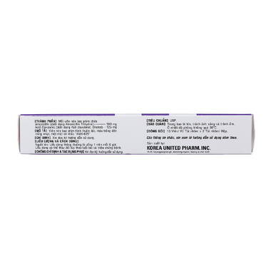 Thuốc Augmex 500mg/125mg điều trị nhiễm khuẩn (2 vỉ x 10 viên)