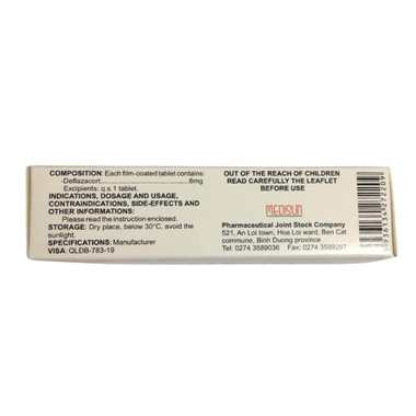 Thuốc Basmetin 6mg Điều Trị Hen Phế Quản, Viêm Khớp Dạng Thấp (Hộp 2 Vỉ X 10 Viên)