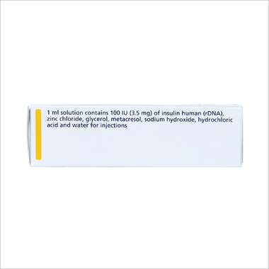 Thuốc tiêm Actrapid 100 IU/ml Novo điều trị bệnh tiểu đường (10ml)