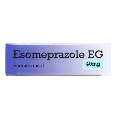 Thuốc Esomeprazole EG 40mg hỗ trợ điều trị trào ngược dạ dày, thực quản (hộp 20 viên)