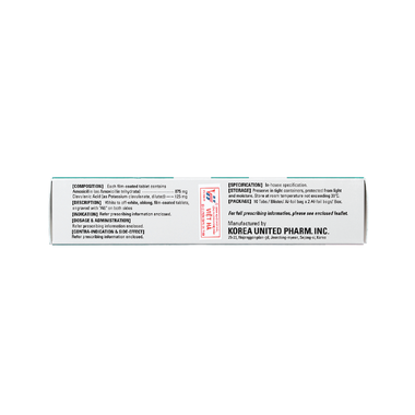 Thuốc Augmex Duo 1g hỗ trợ điều trị viêm phế quản, viêm bàng quang (Hộp 20 viên)