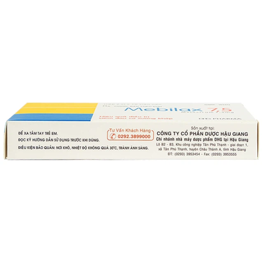 Thuốc Mebilax 7,5 điều trị viêm đau cơ xương khớp (2 vỉ x 10 viên)