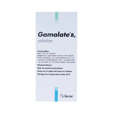 Dung dịch uống GAMALATE B6 điều trị suy nhược thần kinh (80ml)