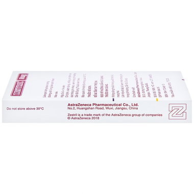 Thuốc Zestril 5mg điều trị tăng huyết áp, suy tim (2 vỉ x 14 viên)