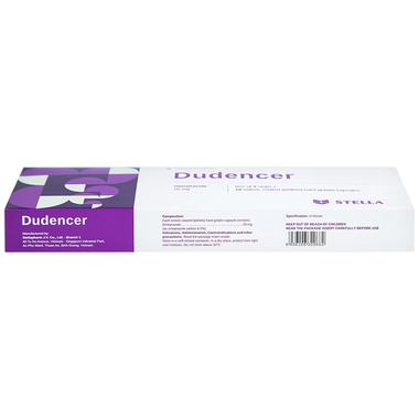Thuốc Dudencer hỗ trợ điều trị giảm triệu chứng khó tiêu do acid (Hộp 30 viên)