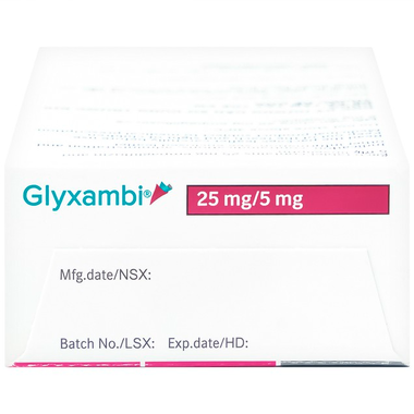Thuốc Glyxambi 25mg/5mg Boehringer điều trị đái tháo đường tuýp 2 (3 vỉ x 10 viên)