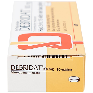 Thuốc Debridat 100mg hỗ trợ điều trị triệu chứng đau, rối loạn nhu động ruột và khó chịu đường ruột (Hộp 30 viên)