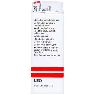 Gel Xamiol LEO điều trị tại chỗ bệnh vẩy nến da đầu (15g)