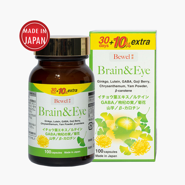 Thực phẩm bảo vệ sức khỏe Bewel Brain & Eye (100 viên)