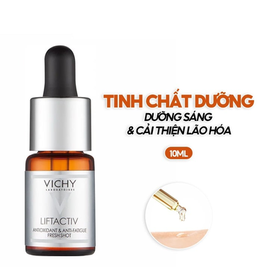 Dưỡng chất Vichy Liftactiv Vitamin C 15% hỗ trợ làm sáng da và cải thiện nếp nhăn (10ml)