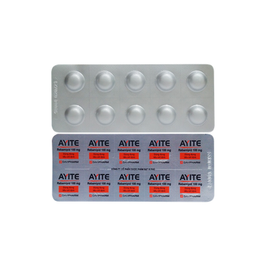 Thuốc Ayite 100mg điều trị loét dạ dày (6 vỉ x 10 viên)