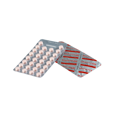 Thuốc Vaspycar MR 35mg Pymepharco điều trị chứng đau thắt ngực ổn định (2 vỉ x 30 viên)