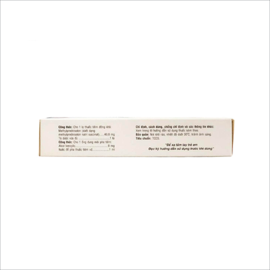 Thuốc Vinsolon 40mg chống viêm, chống dị ứng hiệu quả (Hộp 1 lọ)