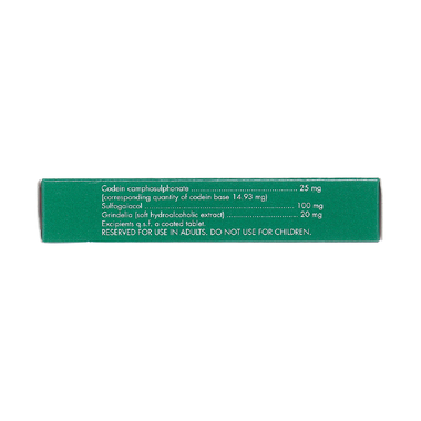 Viên nén Neo-Codion điều trị triệu chứng ho khan (2 vỉ x 10 viên)
