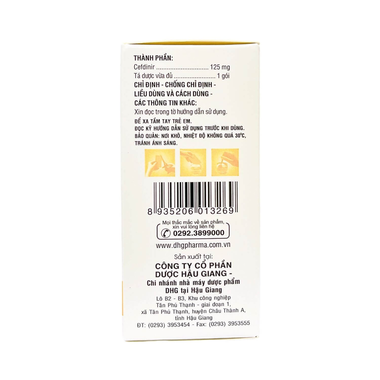 Thuốc Cốm Pha Hỗn Dịch Uống Haginir 125 H/24g Điều Trị Nhiễm Khuẩn (Hộp 24 Gói X 1,5gram)