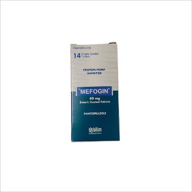 Thuốc Mefogin 40mg điều trị triệu chứng viêm loét dạ dày (14 viên)