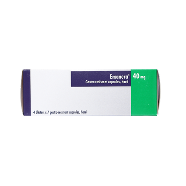 Thuốc Emanera 40mg KRKA điều trị trào ngược dạ dày thực quản (4 vỉ x 7 viên)