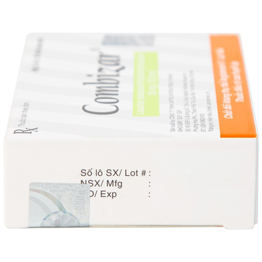 Thuốc Combizar 5/12,5 mg  điều trị cao huyết áp (3 vỉ x 10 viên)