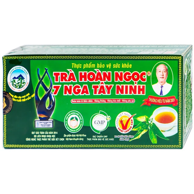 Trà túi lọc Hoàn Ngọc 7 Nga Tây Ninh hỗ trợ giải nhiệt, giải độc gan (30 túi)