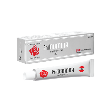 Thuốc Bôi Da Phildomina Điều Trị Nám Da, Sạm Da, Tàn Nhang, Nốt Ruồi (Tuýp 10g)