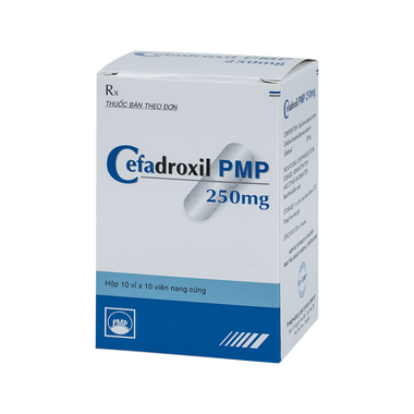Thuốc CEFADROXIL 250MG PMP điều trị các tình trạng nhiễm khuẩn (10 vỉ x 10 viên)