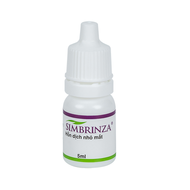 Hỗn dịch nhỏ mắt Simbrinza làm giảm áp lực nội nhãn (Chai 5ml)