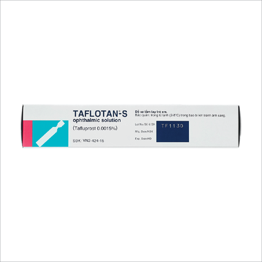 Thuốc Taflotan-S 0.0015% điều trị tăng nhãn áp (30 ống x 0.3 ml)