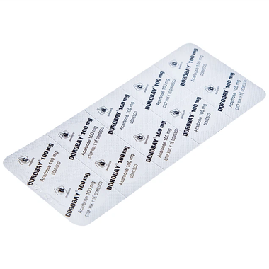 Thuốc Dorobay 100mg điều trị đái tháo đường tuýp 2 (3 vỉ x 10 viên)