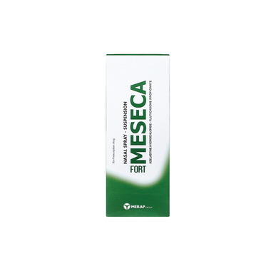 Thuốc xịt mũi Meseca Fort hỗ trợ điều trị viêm mũi dị ứng (Chai 60 liều)