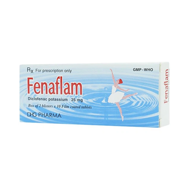 Thuốc Fenaflam hỗ trợ điều trị các tình trạng viêm đau cấp tính (Hộp 20 viên)