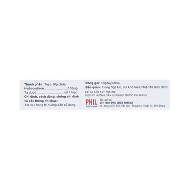 Kem Enoti Phil giảm tạm thời các triệu chứng kích thích da nhẹ (10g)