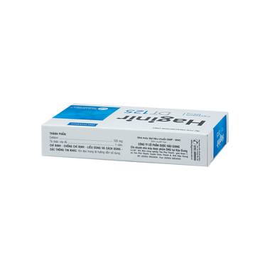 Thuốc Haginir DT 125mg điều trị nhiễm khuẩn (2 vỉ x 10 viên)