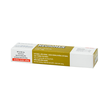 Thuốc mỡ Neciomex 10g điều trị các trường hợp nhiễm trùng ở da (Tuýp 10g)