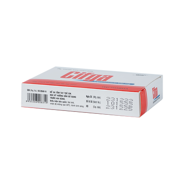 Thuốc Cifga 500mg điều trị trong các trường hợp nhiễm khuẩn nặng (2 vỉ x 10 viên)