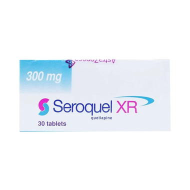 Thuốc Seroquel XR 300mg điều trị tâm thần phân liệt (3 vỉ x 10 viên)