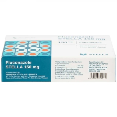 Thuốc Fluconazole 150mg STD điều trị nhiễm nấm (1 vỉ x 1 viên)