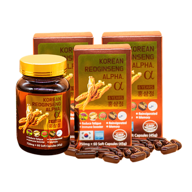 Thực phẩm bảo vệ sức khỏe Korean Redginseng Alpha (60 viên)