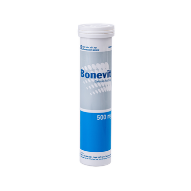 Thuốc Bonevit 500mg bổ sung canxi (20 viên sủi)
