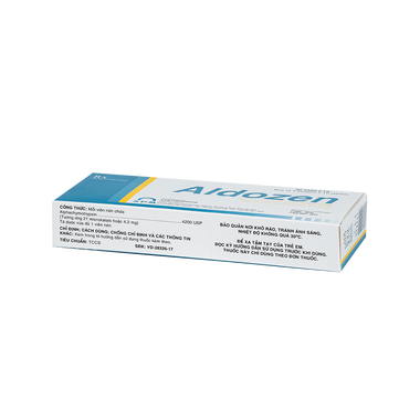 Thuốc Aldozen SPM điều trị phù nề sau chấn thương, phẩu thuật, bỏng (3 vỉ x 10 viên)