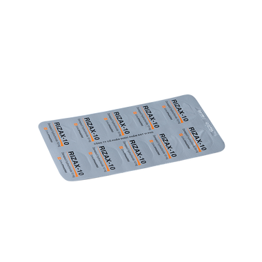 Thuốc Rizax 10mg điều trị bệnh mất trí nhớ mức độ nhẹ và vừa (3 vỉ x 10 viên)