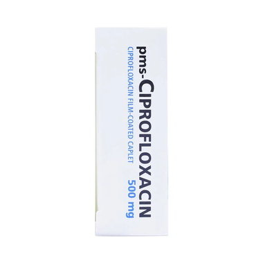 Thuốc PMS-Ciprofloxacin 500mg điều trị trong các trường hợp nhiễm khuẩn nặng (2 vỉ x 10 viên)