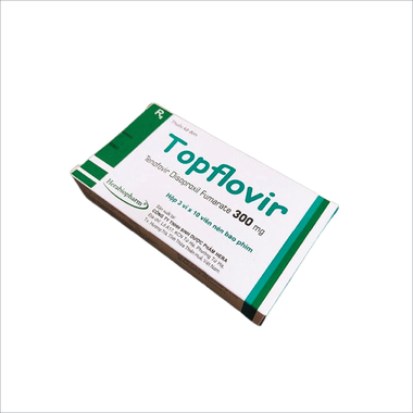 Thuốc Topflovir 300mg Điều Trị Nhiễm HIV-1, Viêm Gan B (Hộp 3 Vỉ X 10 Viên)