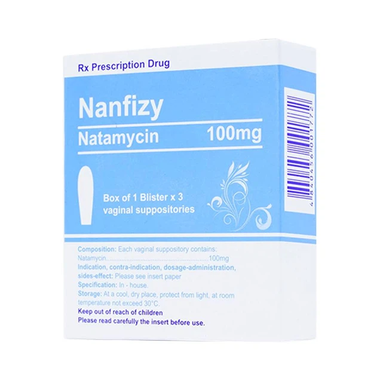 Thuốc Nanfizy hỗ trợ điều trị nấm âm đạo (Hộp 3 viên)