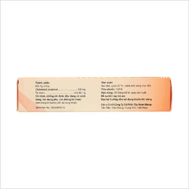 Thuốc bôi ngoài da Benate Fort Ointment điều trị viêm da, vảy nến (10g)