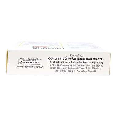 Thuốc GLIRITDHG 500/5 điều trị tiểu đường (3 vỉ x 10 viên)