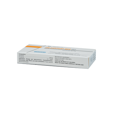 Thuốc Gluzitop MR 60 Hasan điều trị đái tháo đường tuýp 2 (2 vỉ x 30 viên)