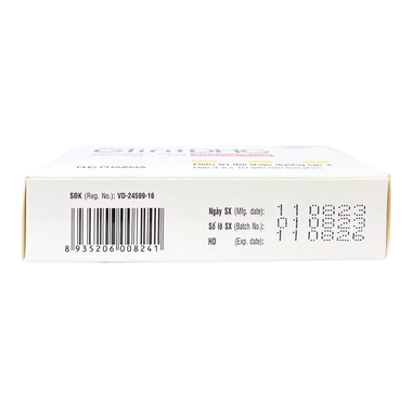 Thuốc GLIRITDHG 500/5 điều trị tiểu đường (3 vỉ x 10 viên)