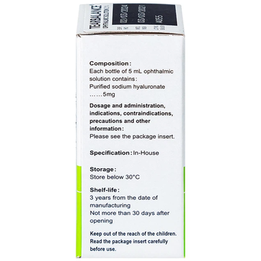 Dung dịch thuốc nhỏ mắt Tearbalance 0.1% điều trị tổn thương biểu mô kết - giác mạc (5ml)