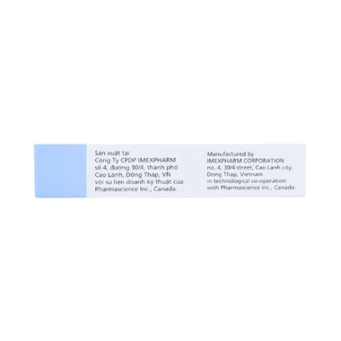 Thuốc PMS-Ciprofloxacin 500mg điều trị trong các trường hợp nhiễm khuẩn nặng (2 vỉ x 10 viên)