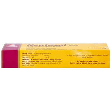 Thuốc bôi ngoài da Neutasol Cream 0.05% trị chàm, vảy nến, viêm da tuýp (30g)